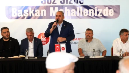Keçiören’de halk buluşmaları devam ediyor: Başkan Özarslan 19 Mayıs Mahallesi sakinleriyle bir araya geldi