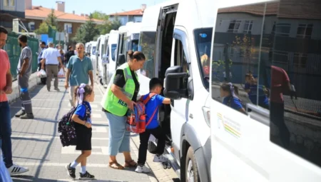 Muğla’da 1982 okul servis aracı denetleniyor, öğrencilerin güvenliği için sıkı kontrol uygulanıyor